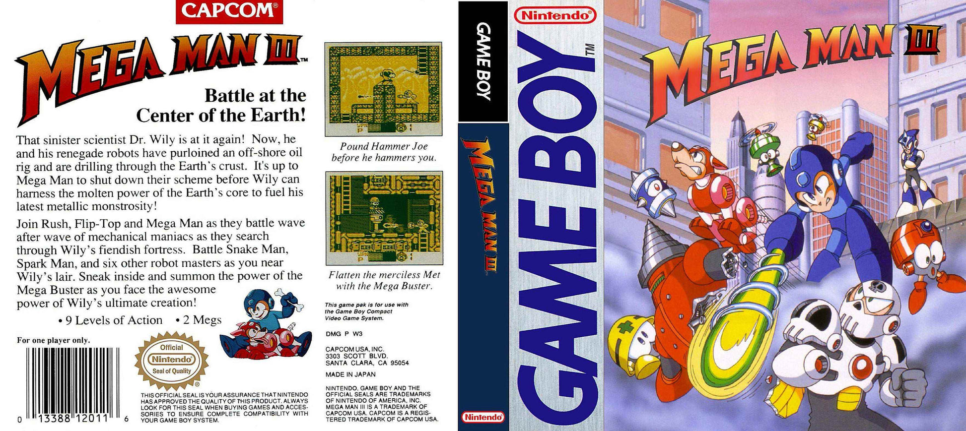 Mega Man 3 Cover Art - WOI Solutions