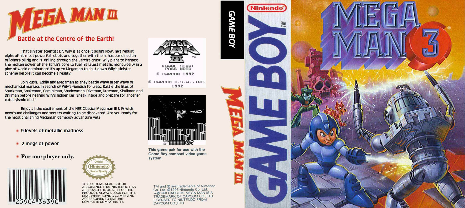 Mega Man 3 Cover Art - WOI Solutions