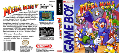 Mega Man 5 Cover Art - WOI Solutions