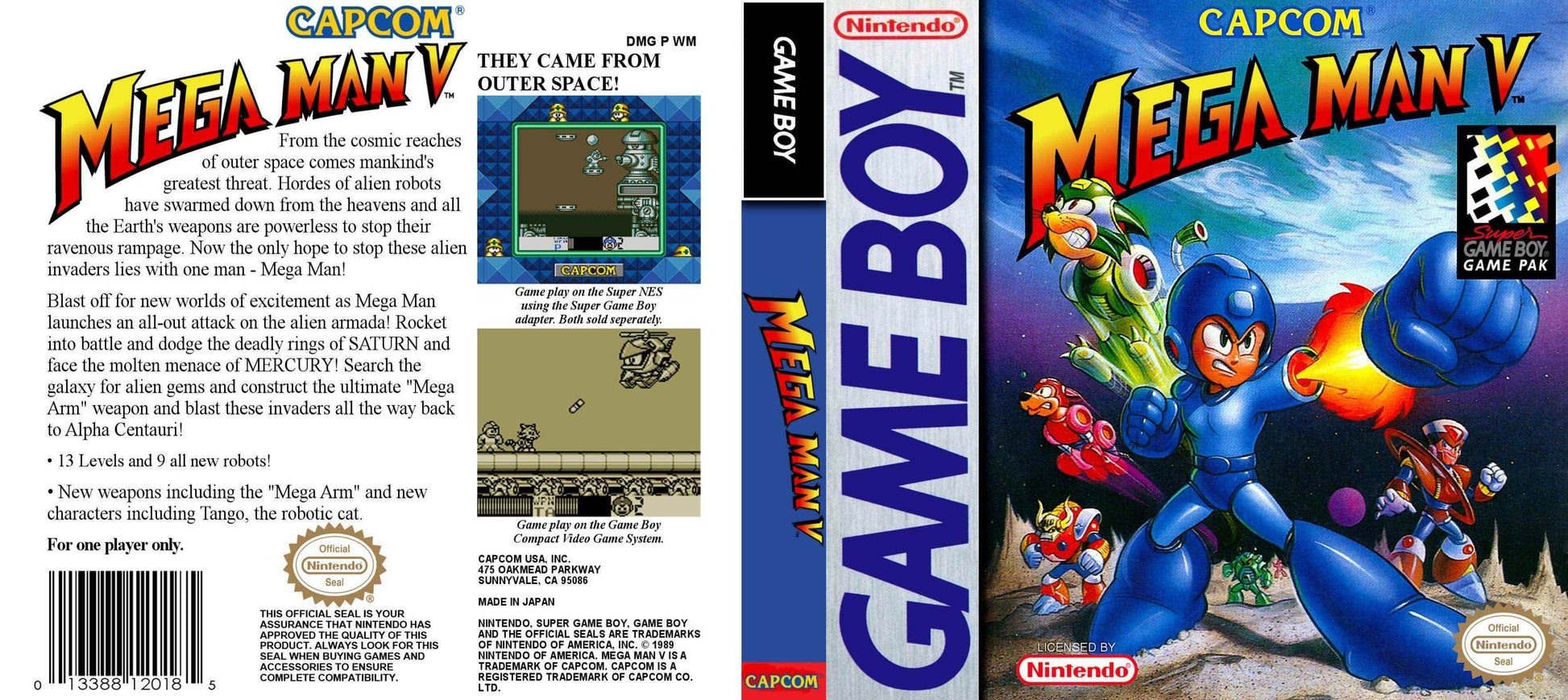 Mega Man 5 Cover Art - WOI Solutions