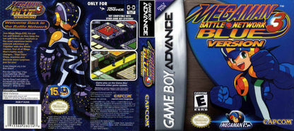 Mega Man Battle Network 3 Blue Cover Art - WOI Solutions