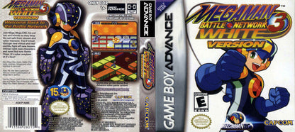 Mega Man Battle Network 3 White Cover Art - WOI Solutions