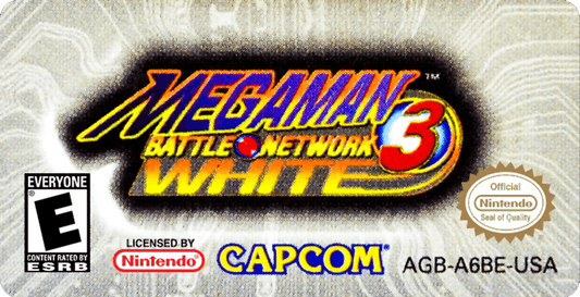 Mega Man Battle Network 3 White Version Cover Art - WOI Solutions