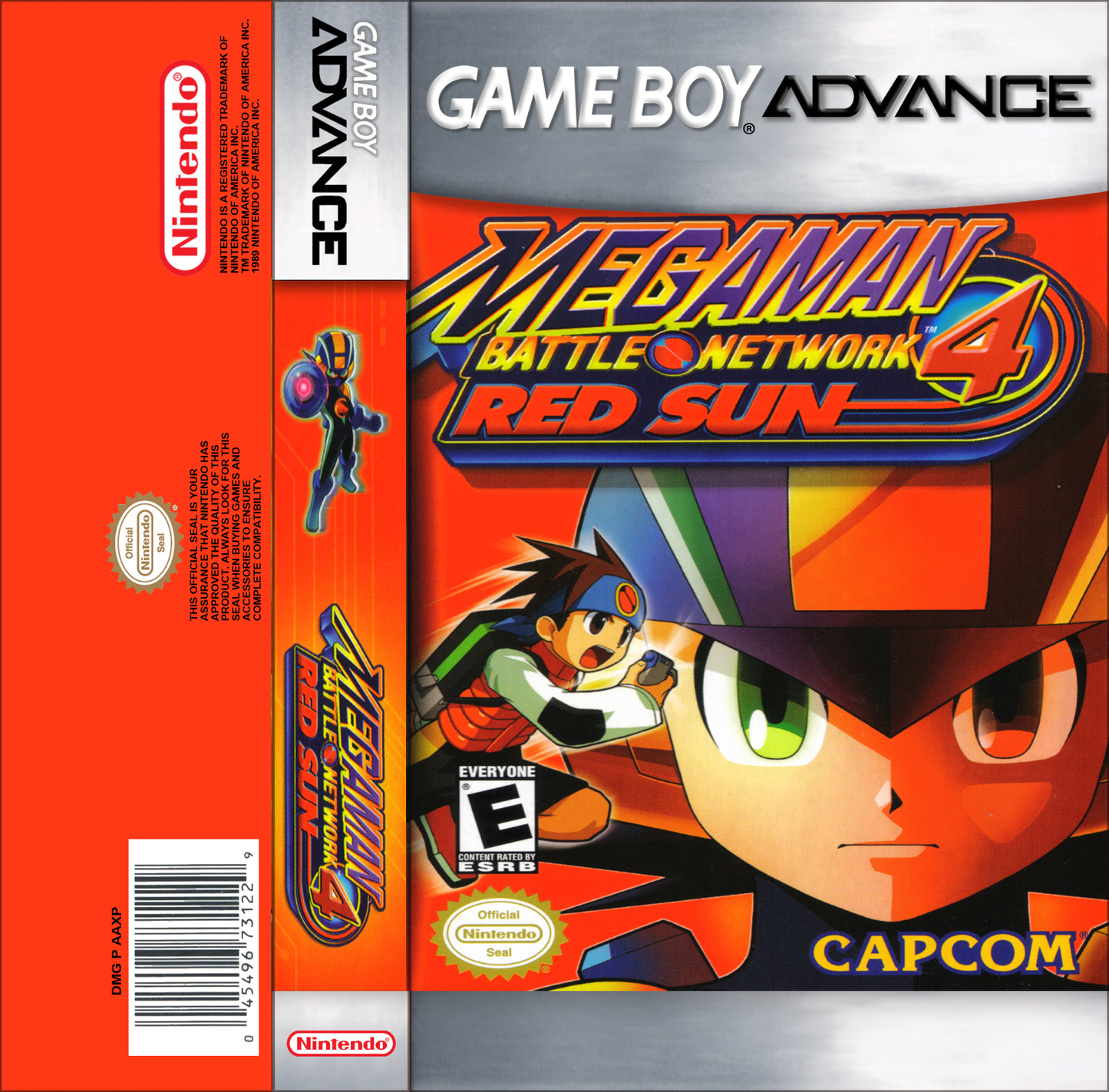 Mega Man Battle Network 4 Red Sun