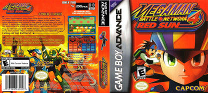 Mega Man Battle Network 4 Red Sun Cover Art - WOI Solutions