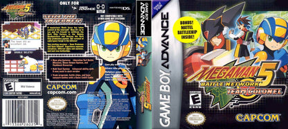 Mega Man Battle Network 5 Team Colonel Cover Art - WOI Solutions