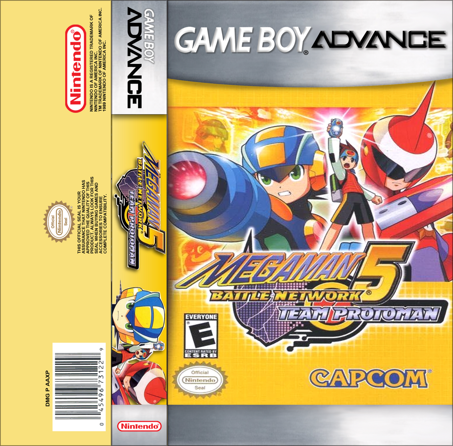 Mega Man Battle Network 5 Team Protoman
