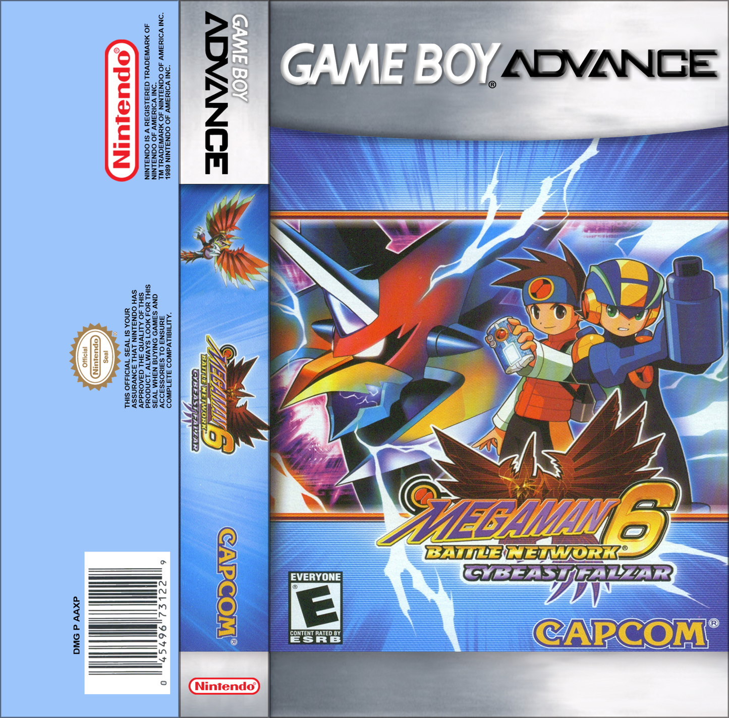 Mega Man Battle Network 6 Cybeast Falzar