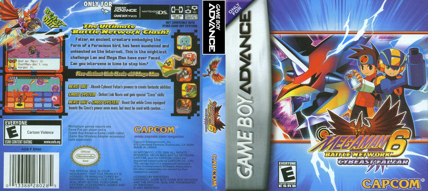 Mega Man Battle Network 6 Cybeast Falzar