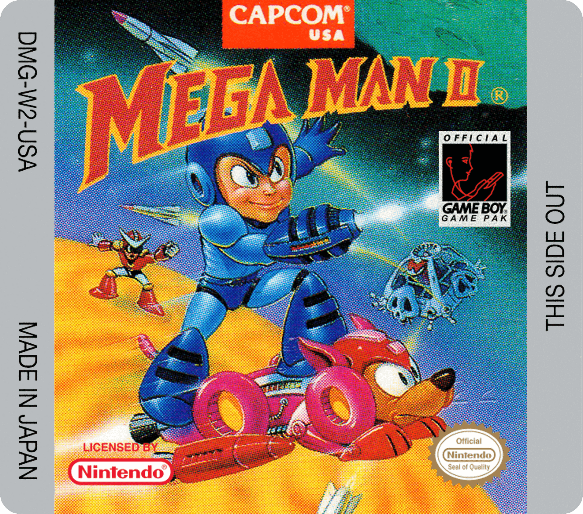 Mega Man II Cover Art - WOI Solutions