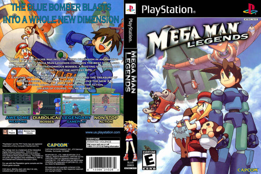 Mega Man Legends Cover Art - WOI Solutions