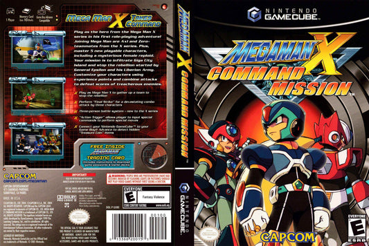 Mega Man X Command Mission Cover Art - WOI Solutions