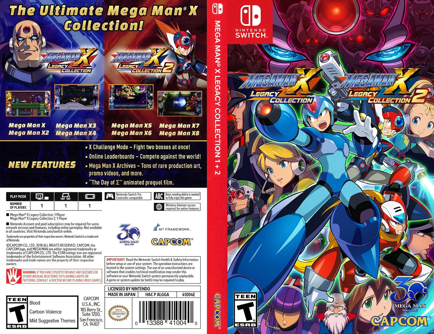 Mega Man X Legacy Collection