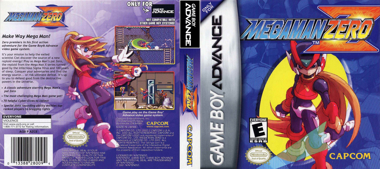 Mega Man Zero Cover Art - WOI Solutions