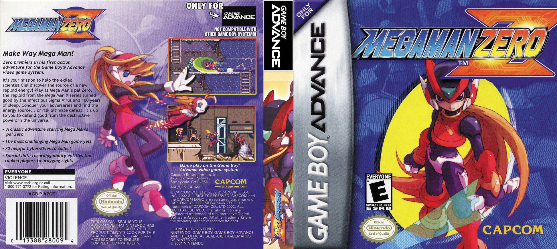 Mega Man Zero Cover Art - WOI Solutions