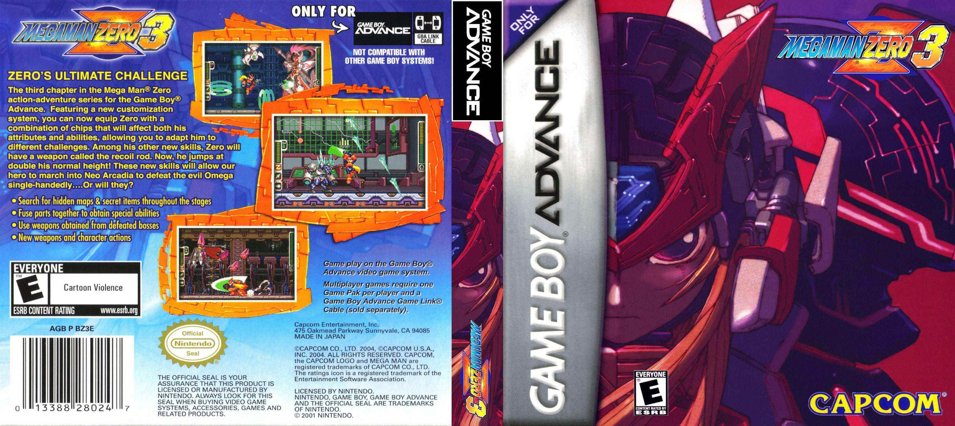 Mega Man Zero 3 Cover Art - WOI Solutions