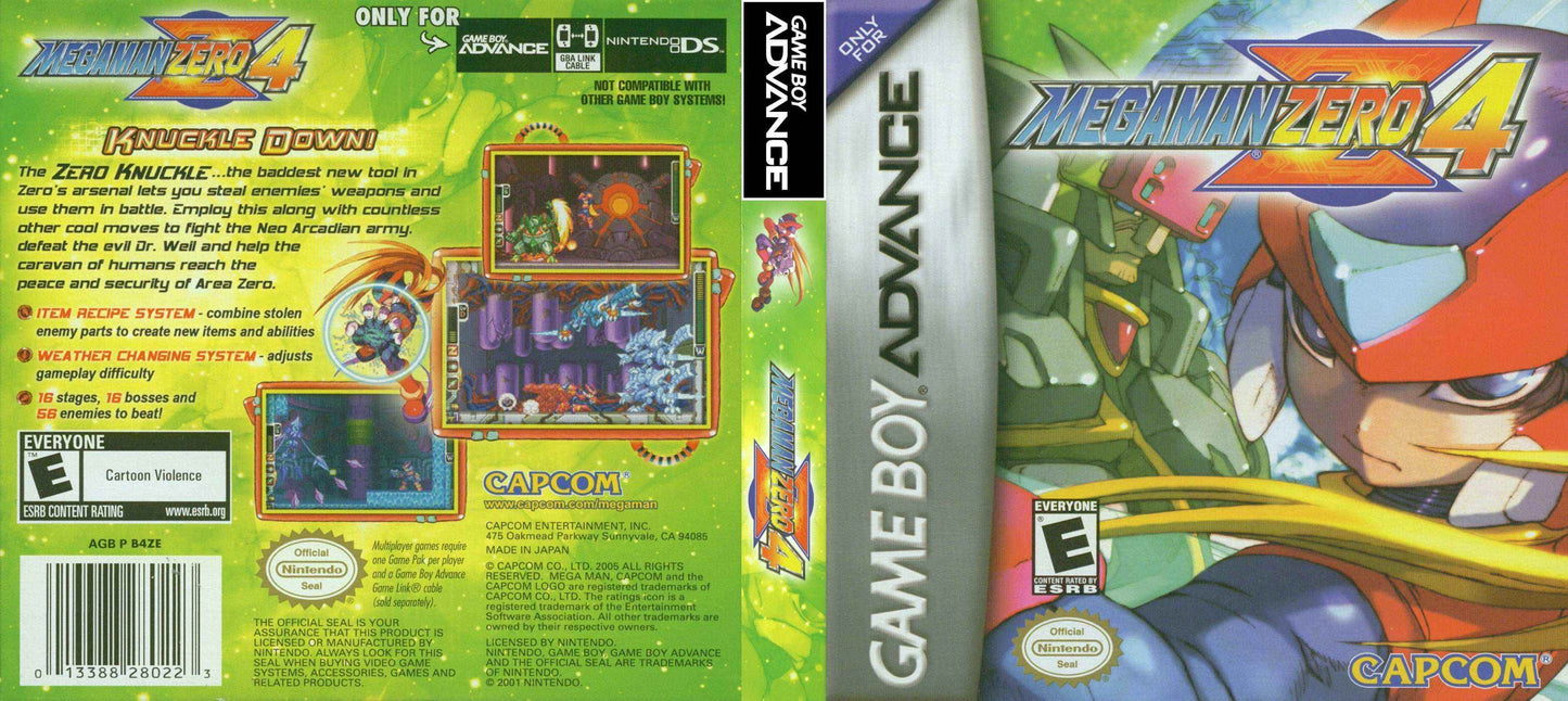 Mega Man Zero 4 Cover Art - WOI Solutions