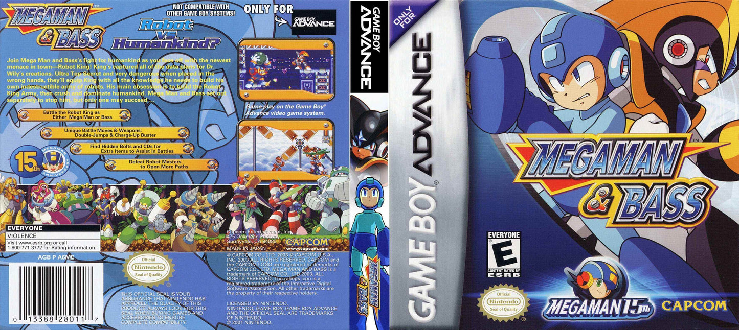 Mega Man and Bass Cover Art - WOI Solutions