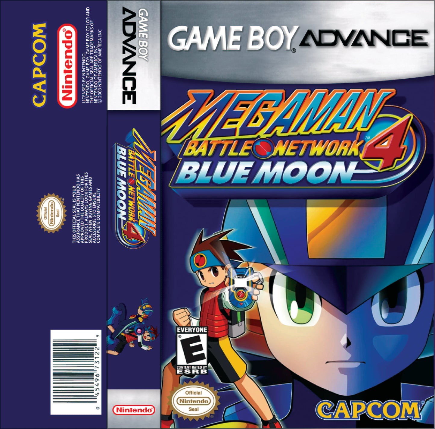Mega Man Battle Network 4 Blue Moon
