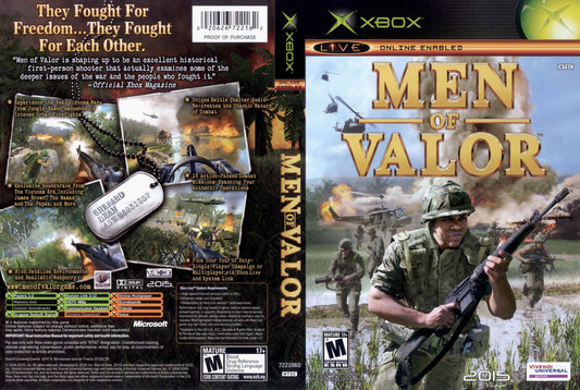 Men of Valor Cover Art - WOI Solutions