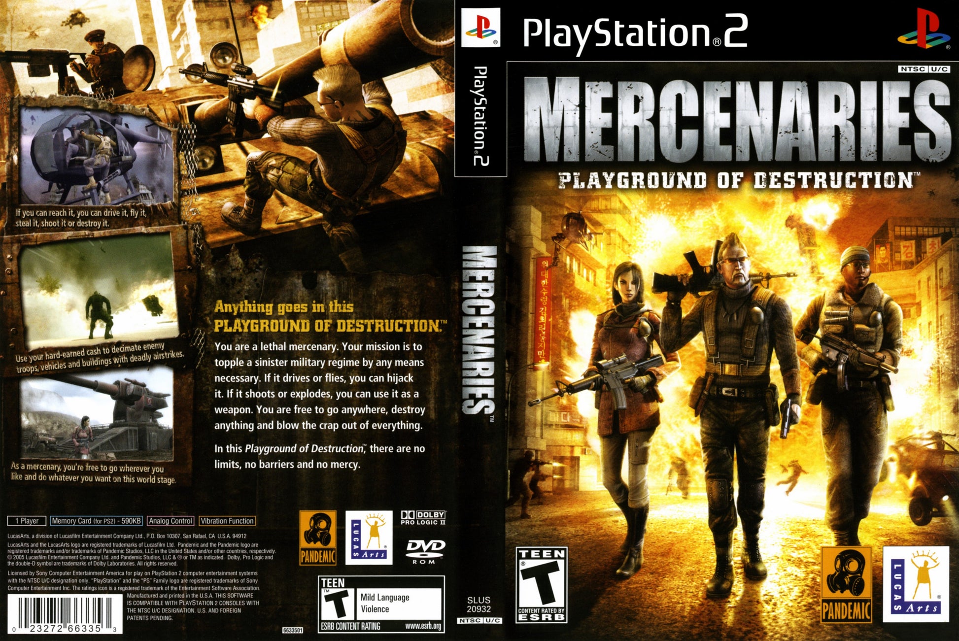 Mercenaries Playground Of Destruction