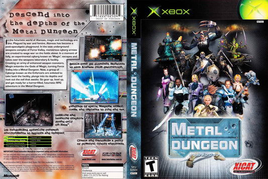 Metal Dungeon Cover Art - WOI Solutions