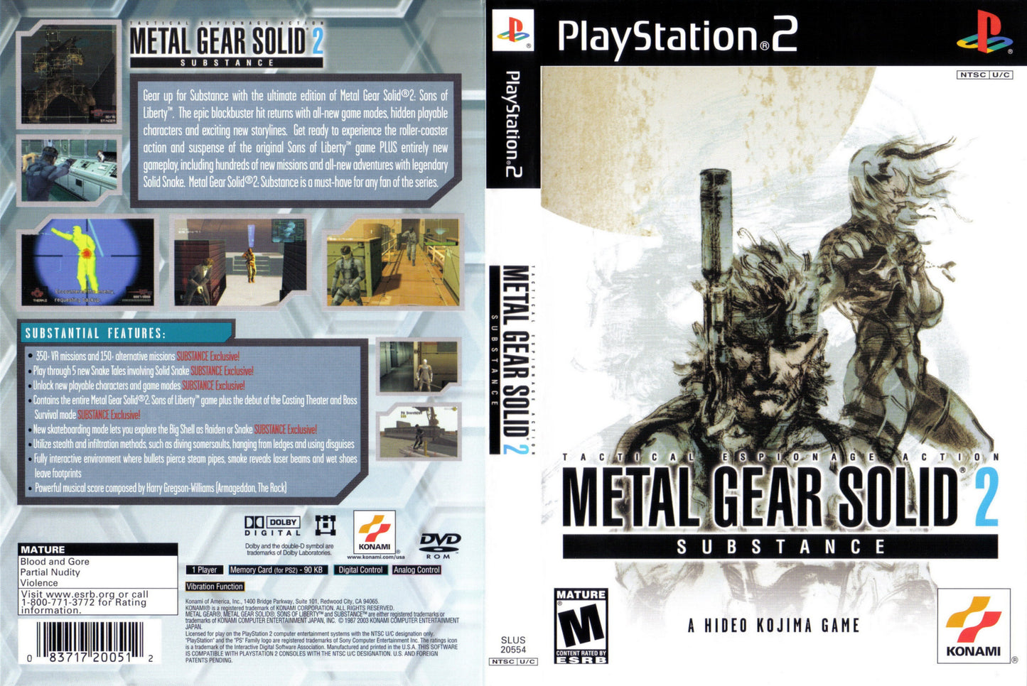 Metal Gear Solid 2 Substance