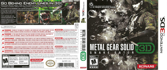 Metal Gear Solid 3D Snake Eater