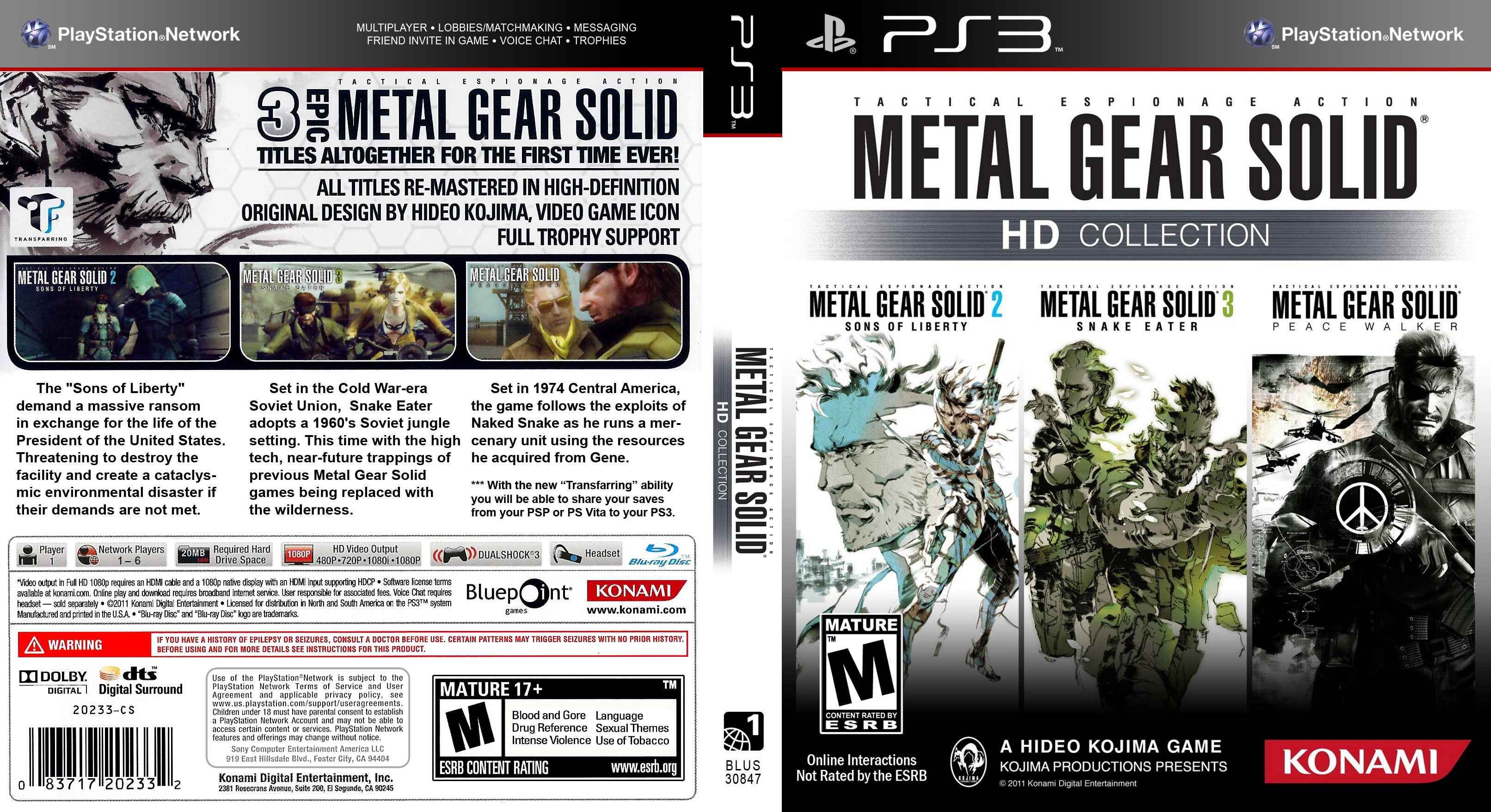 Metal Gear Solid HD Collection – WOI Solutions LLC