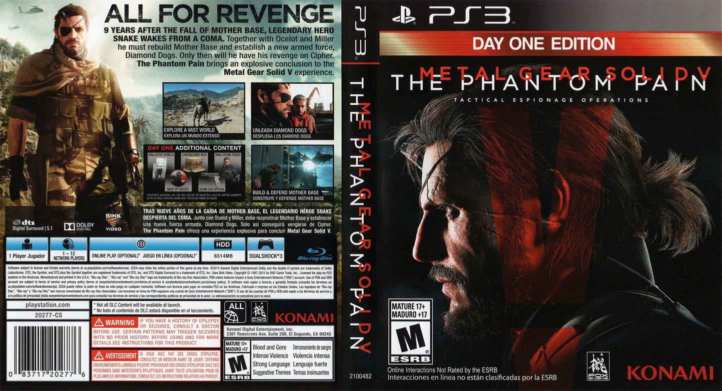 Metal Gear Solid V The Phantom Pain