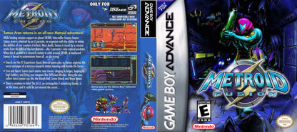 Metroid Fusion Cover Art - WOI Solutions