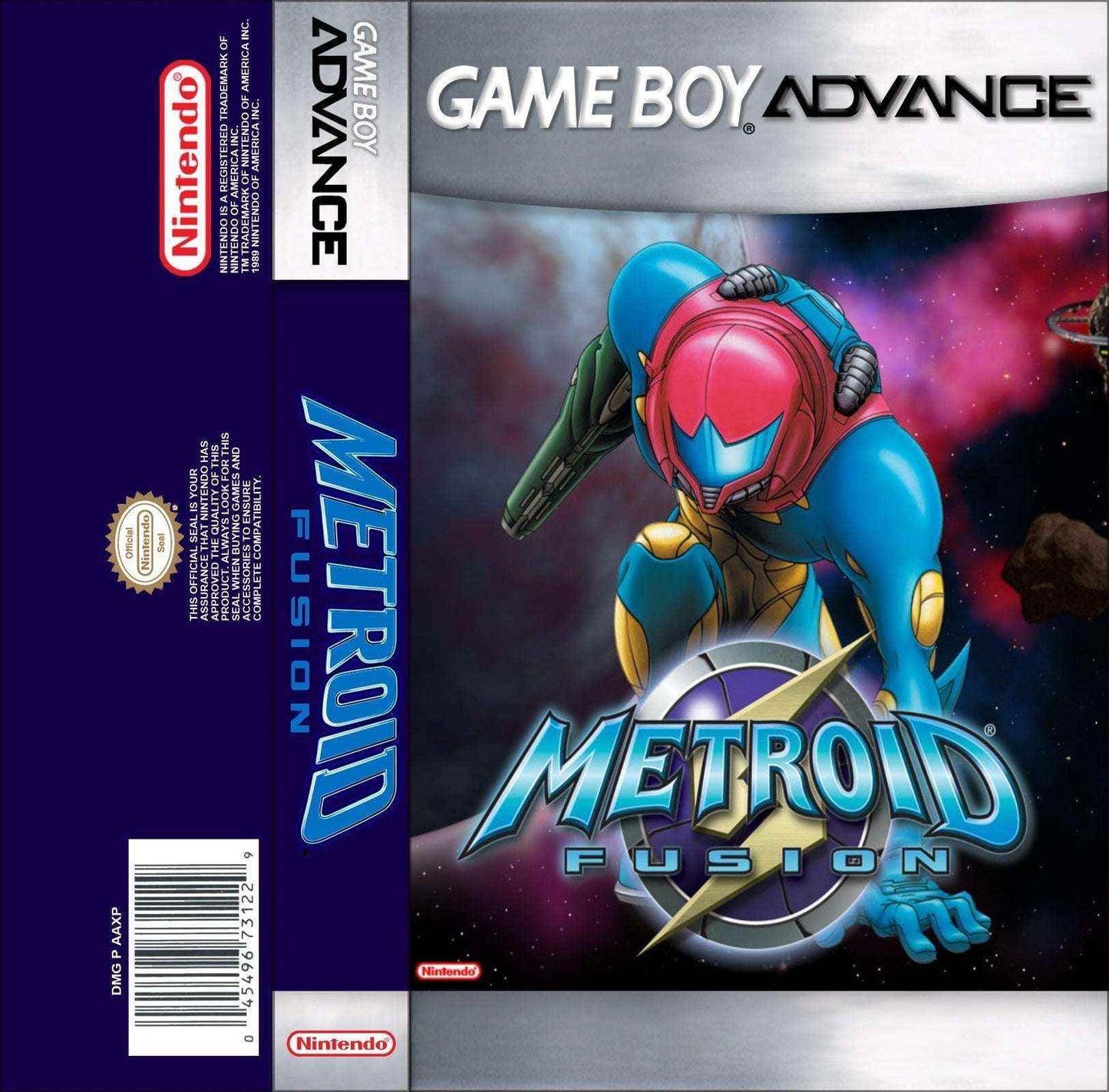 Metroid Fusion Cover Art - WOI Solutions