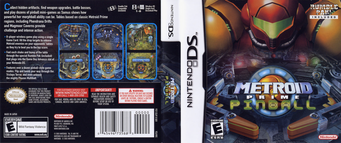 Metroid Prime Pinball