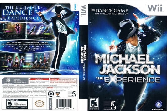 Michael Jackson The Experience Cover Art - WOI Solutions