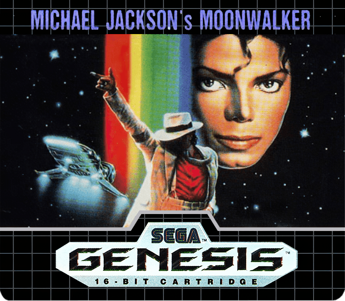 Michael Jackson's Moonwalker Cover Art - WOI Solutions
