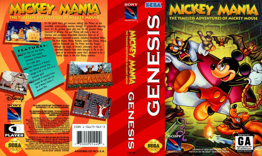 Mickey Mania Cover Art - WOI Solutions