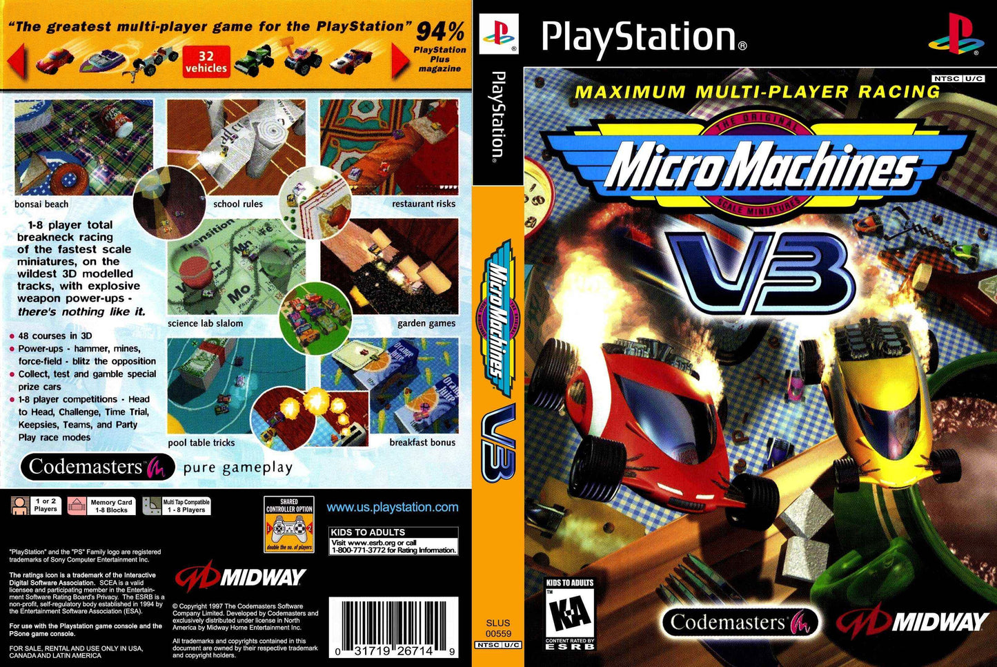 Micro Machines V3 Cover Art - WOI Solutions