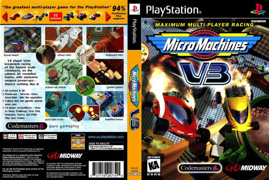 Micro Machines V3 Cover Art - WOI Solutions