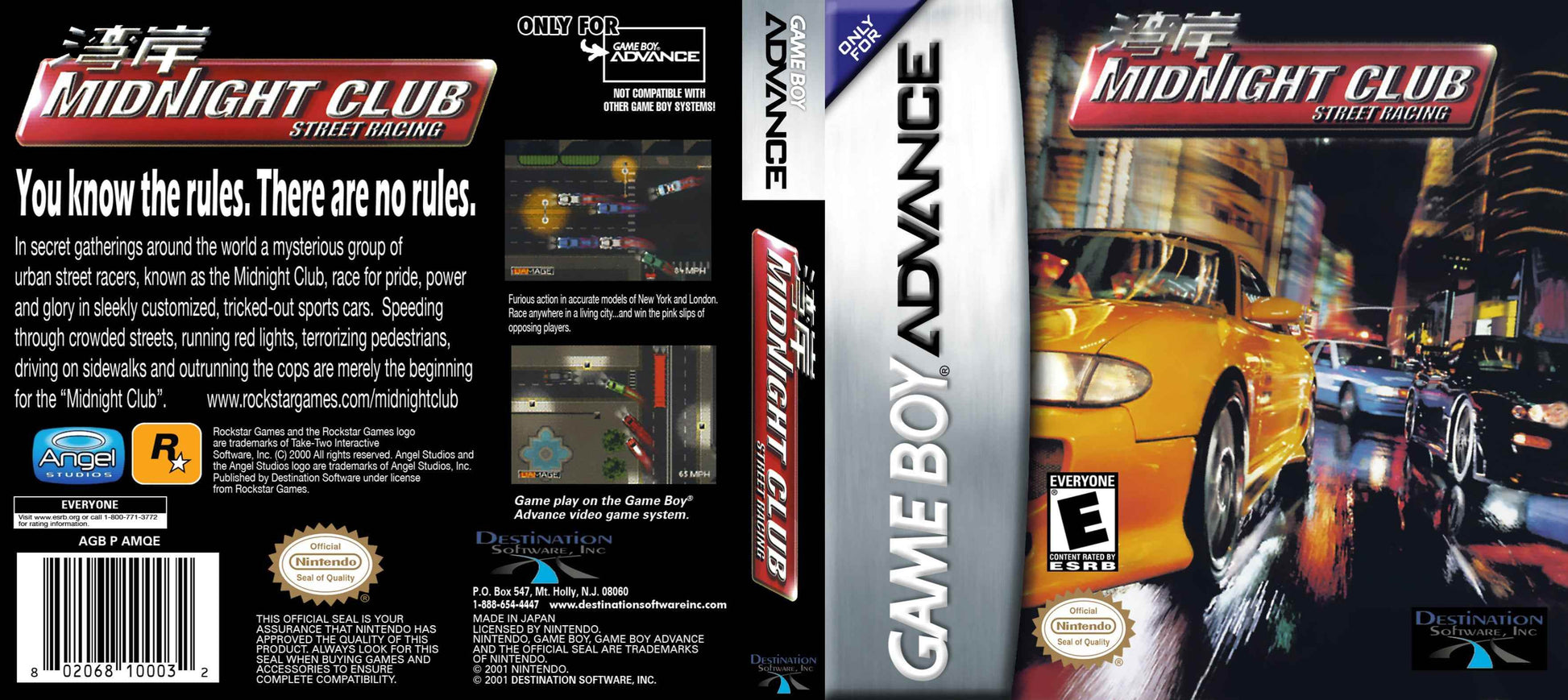 Midnight Club Street Racing Cover Art - WOI Solutions