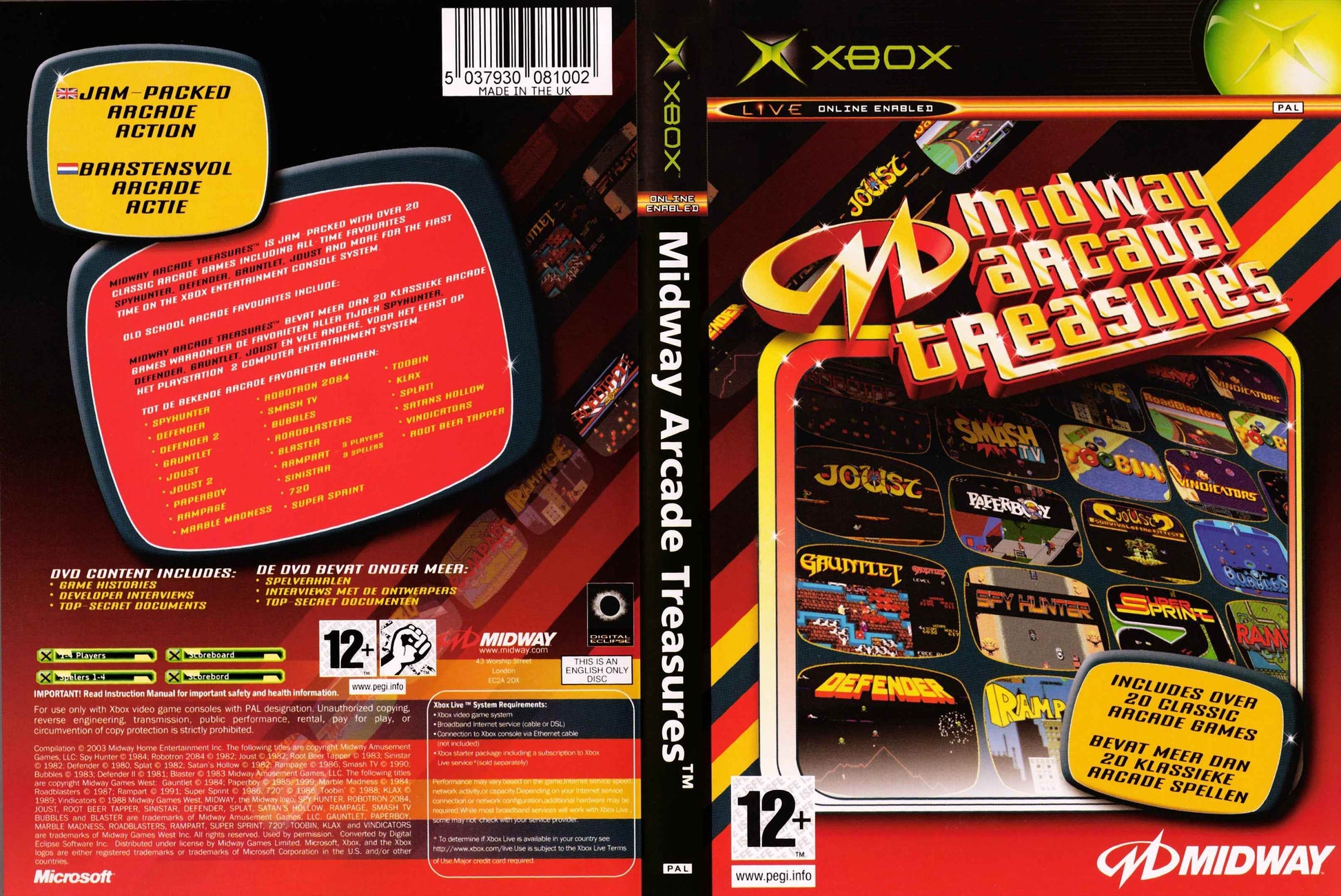 Midway Arcade Treasures Cover Art - WOI Solutions