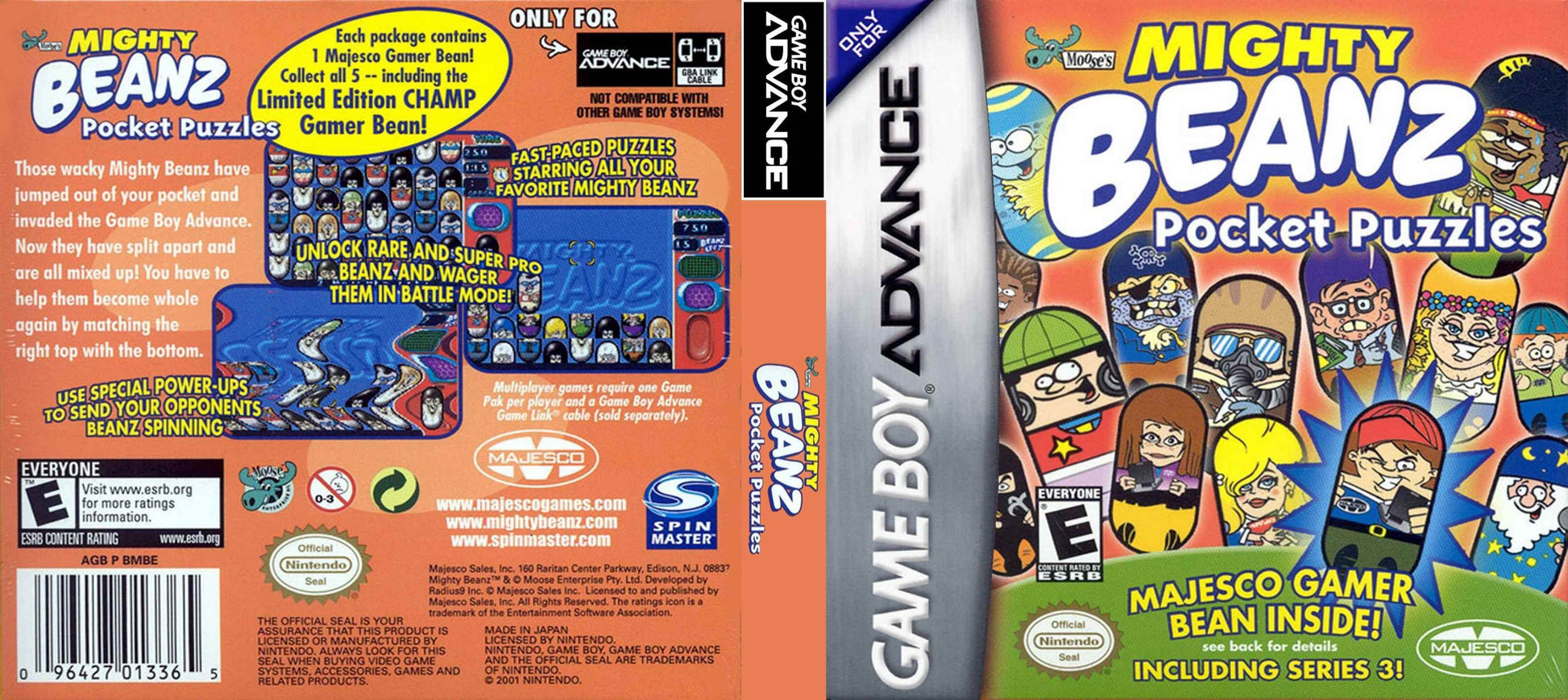 Mighty Beanz Pocket Puzzles Cover Art - WOI Solutions