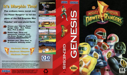 Mighty Morphin Power Rangers Cover Art - WOI Solutions