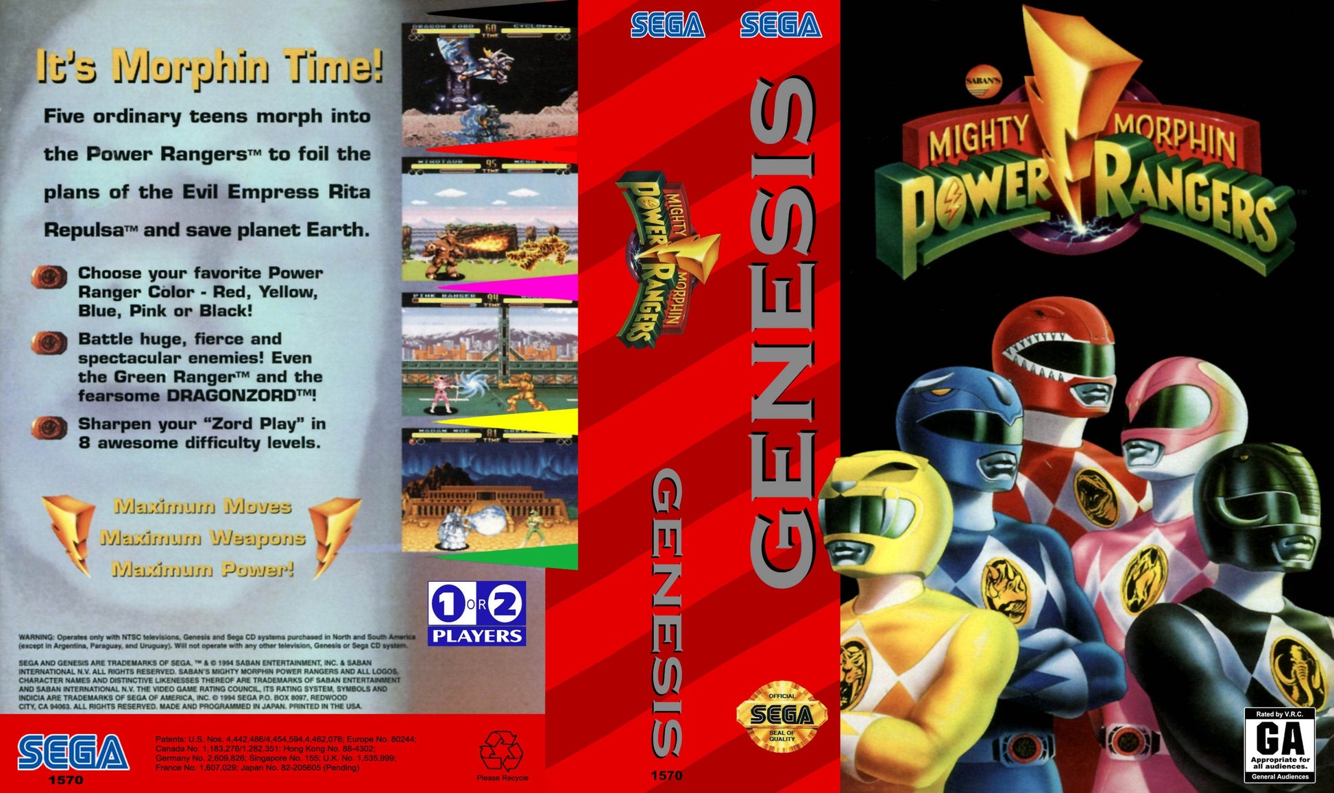 Mighty Morphin Power Rangers Cover Art - WOI Solutions