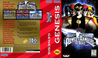 Mighty Morphin Power Rangers The Movie Cover Art - WOI Solutions