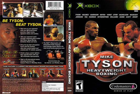 Mike Tyson Heavyweight Boxing Cover Art - WOI Solutions