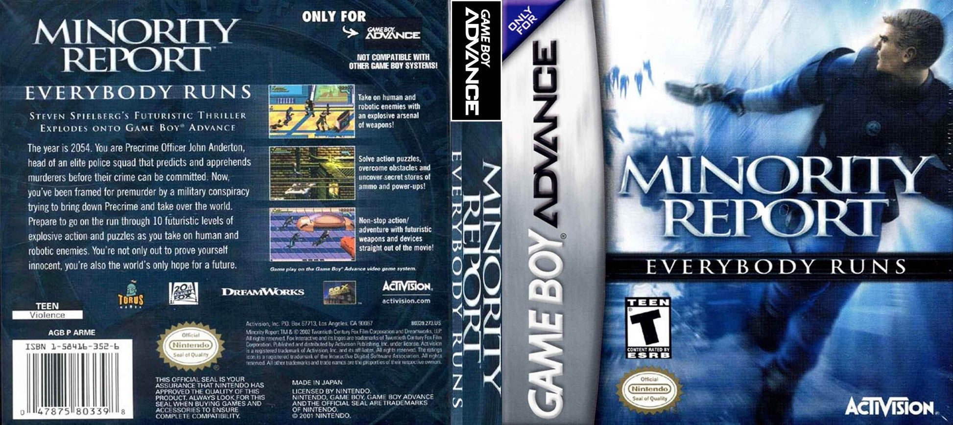 Minority Report Cover Art - WOI Solutions