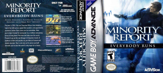 Minority Report Cover Art - WOI Solutions