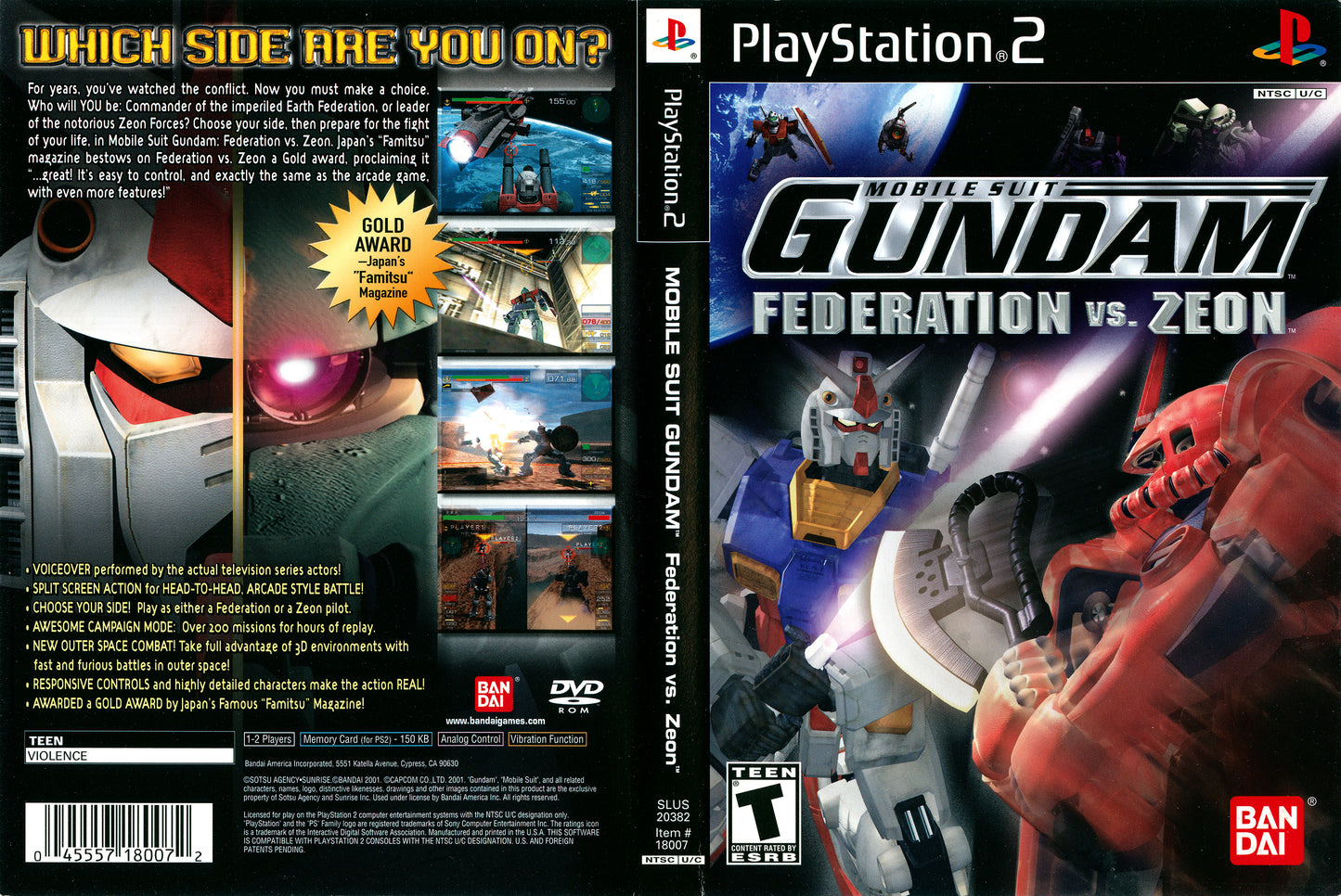 Mobile Suit Gundam Federation vs. Zeon