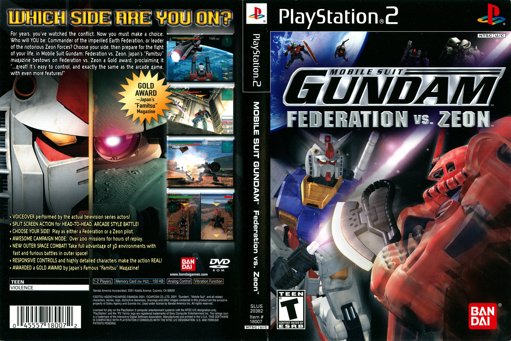 Mobile Suit Gundam Federation vs. Zeon