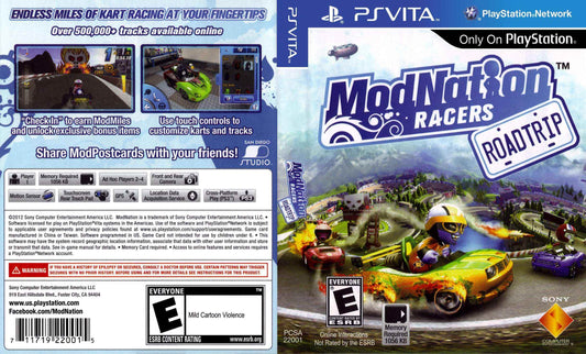 ModNation Racers - Road Trip Cover Art - WOI Solutions